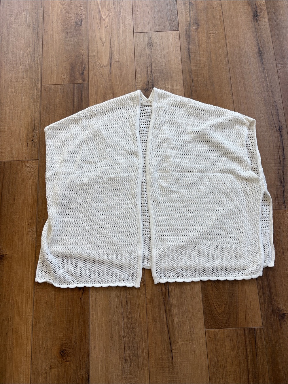 Women’s JCREW Open Knit Shrug/Swim Cover-Up